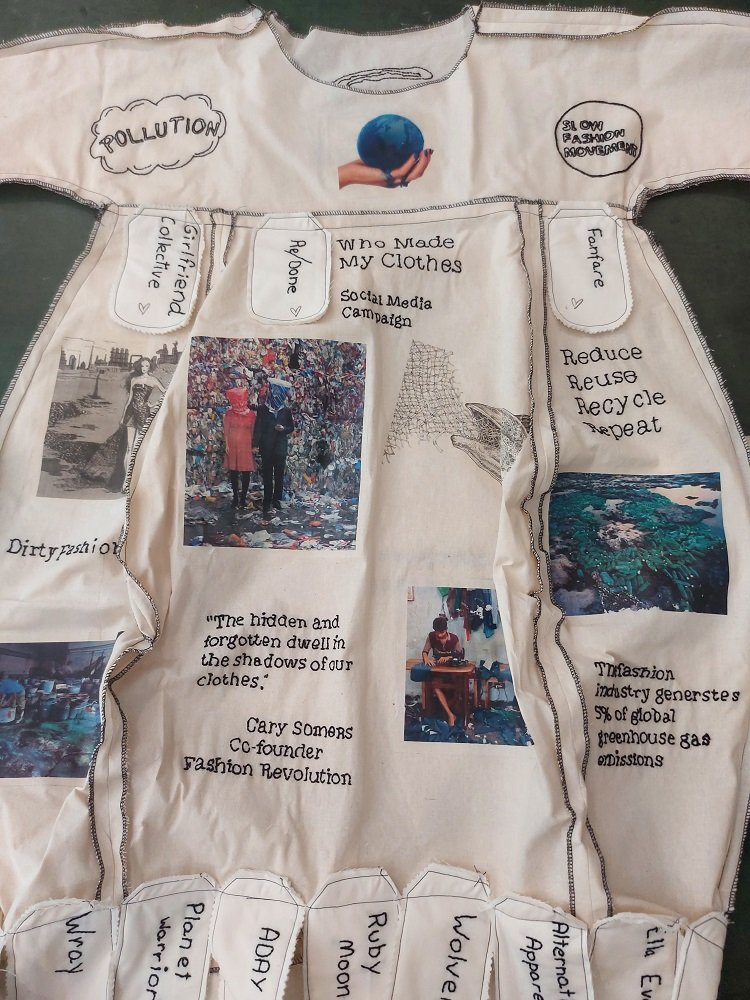"The Cost of Fast Fashion" - Look Inside Exhibition March 2023