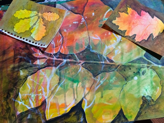 Negative painting copy
